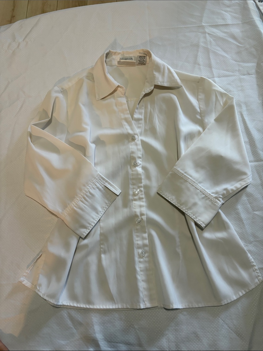 Apparenza Ivory Button-Front Women's Shirt